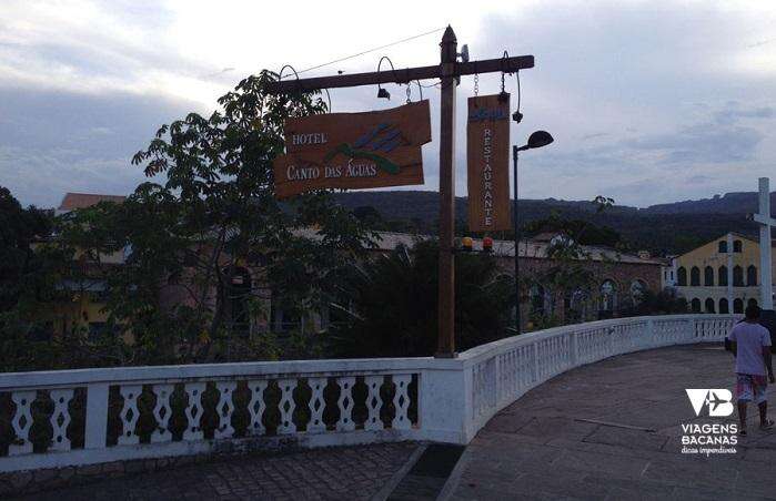 Entrada do Hotel Canto das Águas