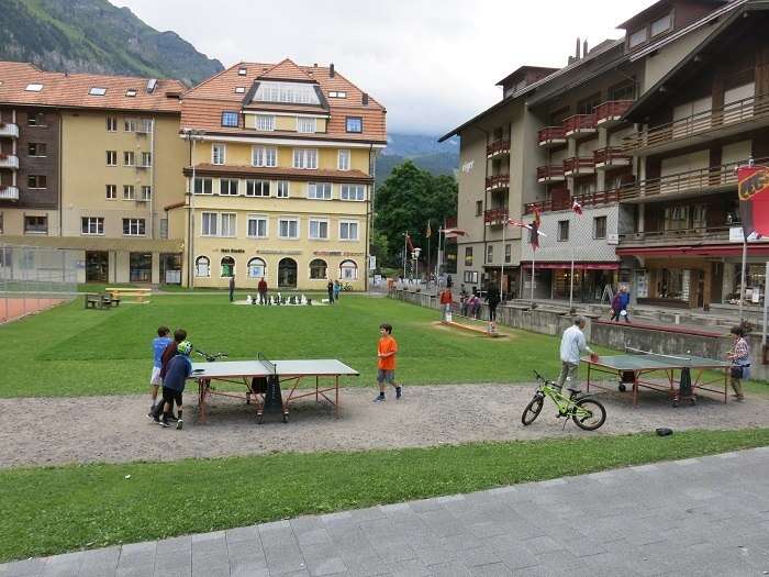 Centro de lazer em Wengen