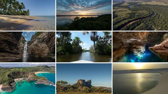 Lugares Paradisíacos no Brasil