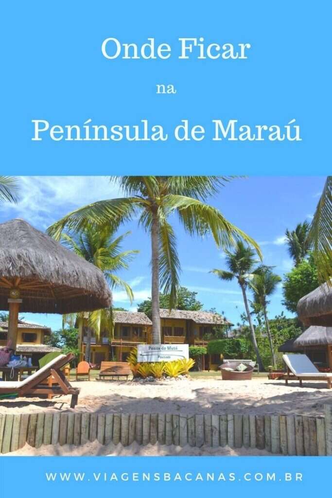Onde ficar na Península de Maraú