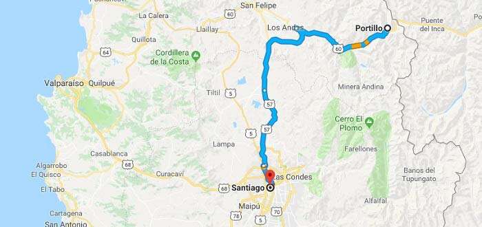 Santiago - Portillo