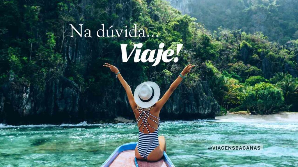 Frases de Viagem & Travel Quotes: permita-se Sonhar e Viajar 2 Frase: Na dúvida viaje