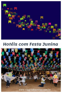 Hotéis com Festa Junina