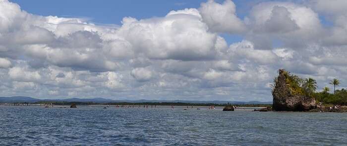 Banco de areia da Ilha da Pedra Furada