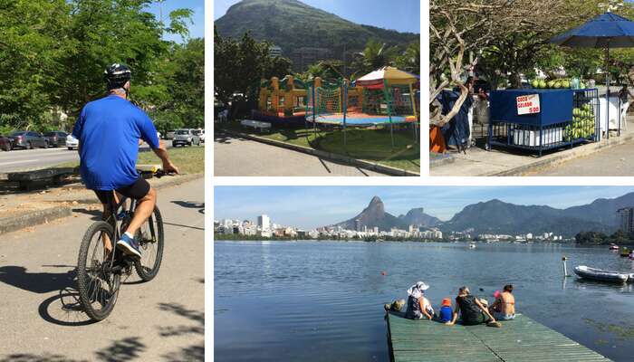 Lazer na Lagoa Rodrigo de Freitas