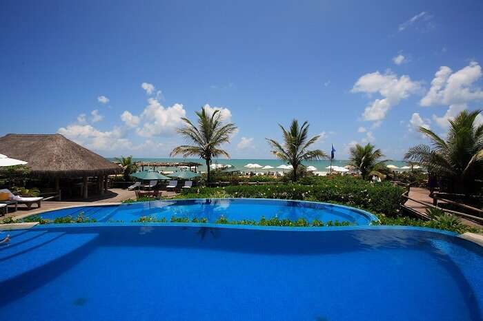 Piscina da Pousada Estrela D´Água em Trancoso