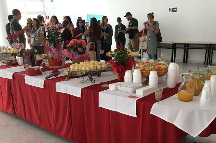 Café da manhã oferecido pelo Mercado Municipal de Curitiba