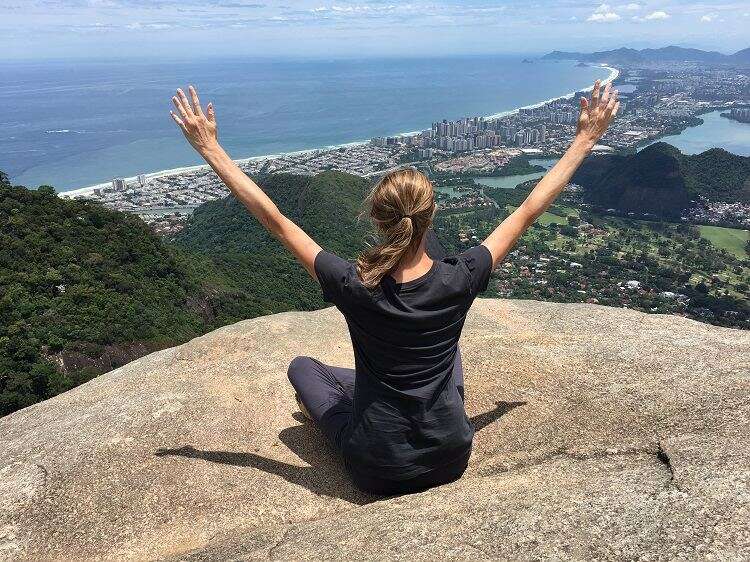 Vista do alto da Trilha da Pedra Bonita