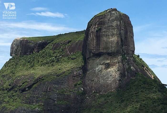 Vista do topo da Pedra Bonita para a Pedra da Gávea