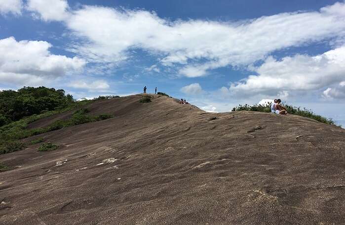 Platô no topo da Pedra Bonita