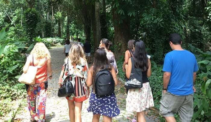 Blogueiros de Viagem no Parque Lage - Viagens Bacanas