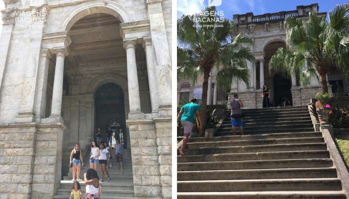 Escadarias no Parque Lage - Viagens Bacanas