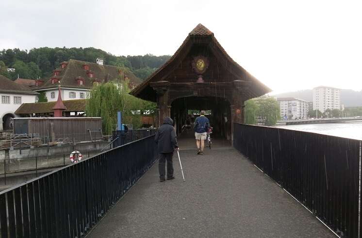 Ponte Spreuer em Lucerna - Viagens Bacanas