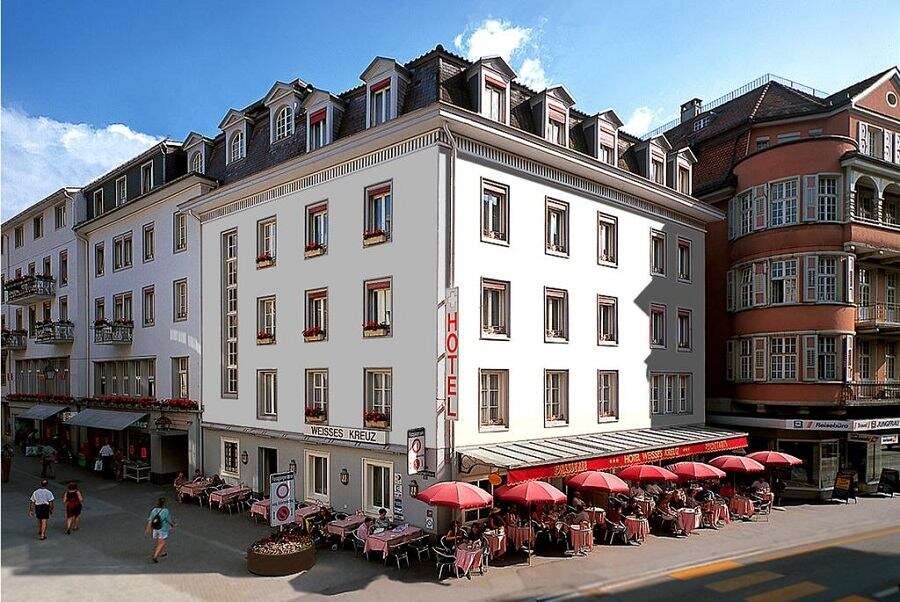 Onde Ficar em Interlaken: Dicas de Hotéis 17 Hotel Weisses Kreuz