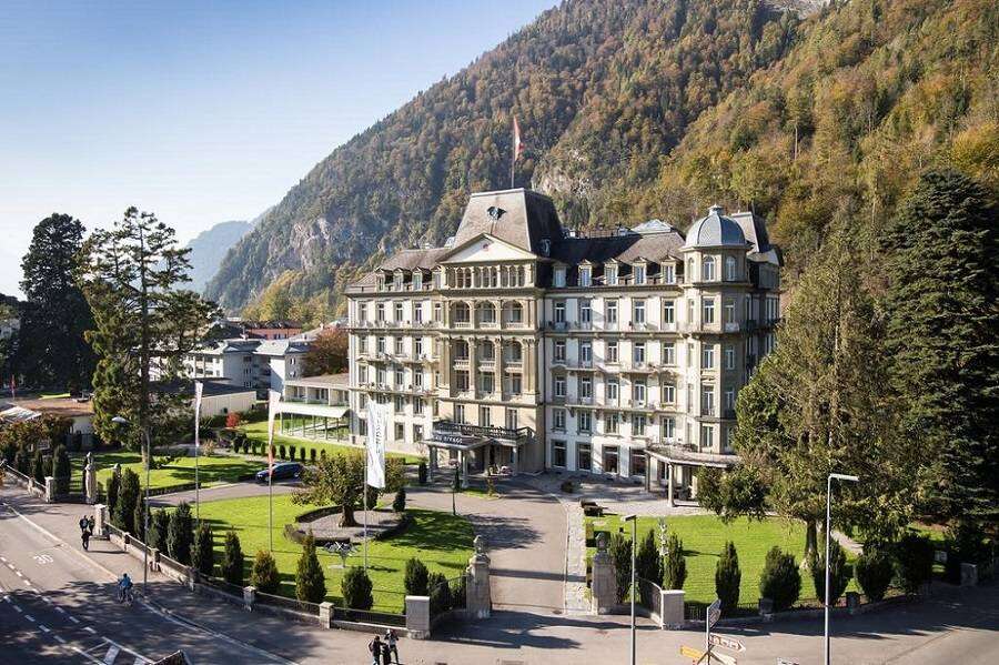 Onde Ficar em Interlaken: Dicas de Hotéis 8 Lindner Grand Hotel Beau Rivage