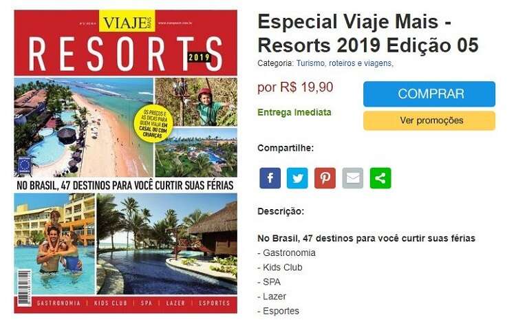 Guia Resorts 2019 - Especial da Revista Viaje Mais