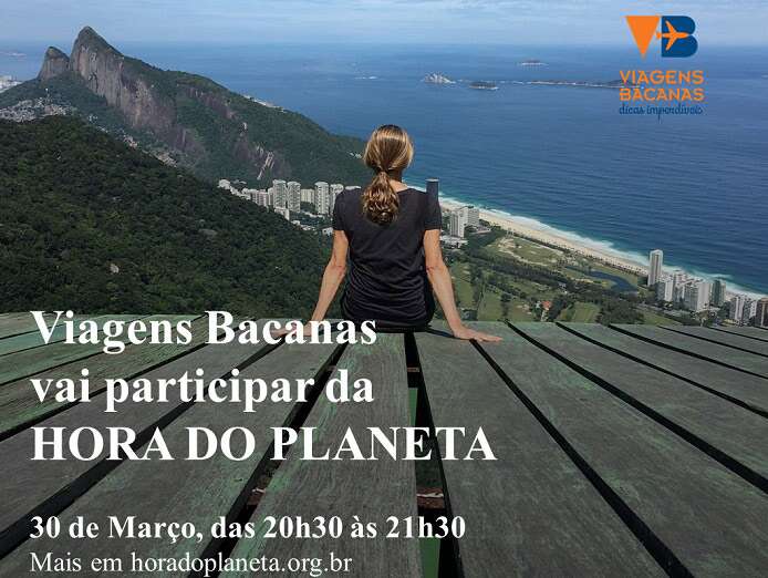 Viagens Bacanas participa da Hora do Planeta