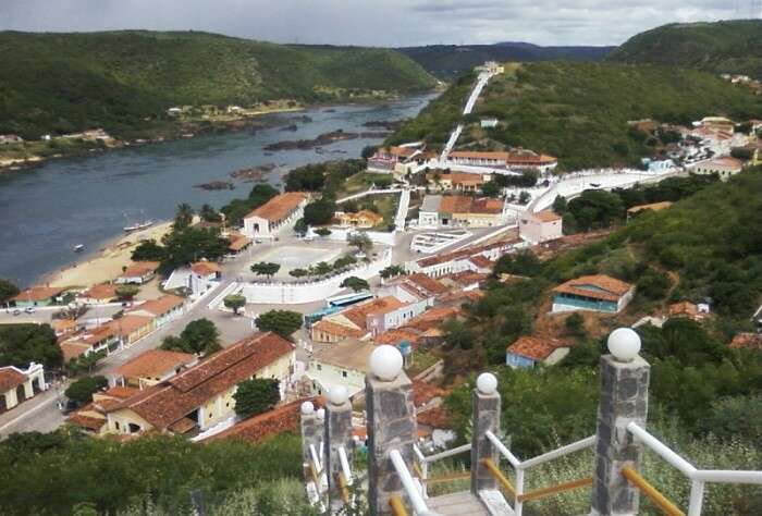 Cidade de Piranhas em Alagoas