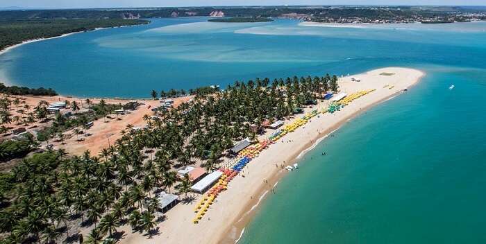 Praia do Gunga em Alagoas