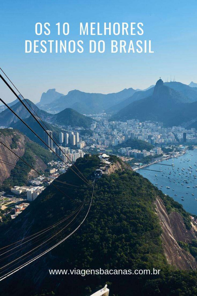 Melhores Destinos do Brasil - Viagens Bacanas