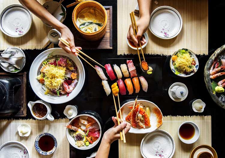 Comida japonesa - Viagens Bacanas