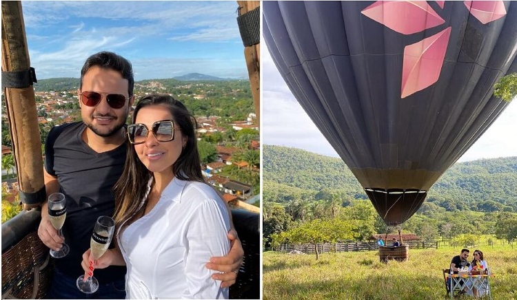 Passeio de balão em Pirenópolis - Viagens Bacanas