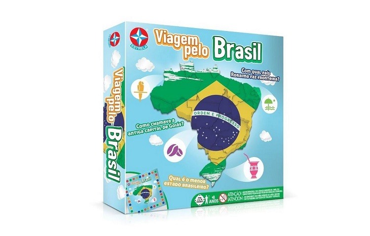 Jogo Viagem Pelo Brasil – Estrela - Viagens Bacanas