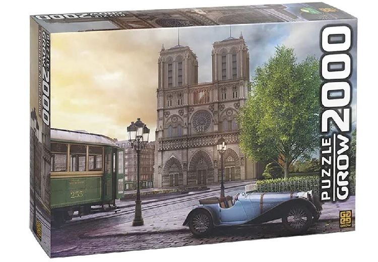Quebra-cabeça Catedral de Notre Dame - Grow - Viagens Bacanas