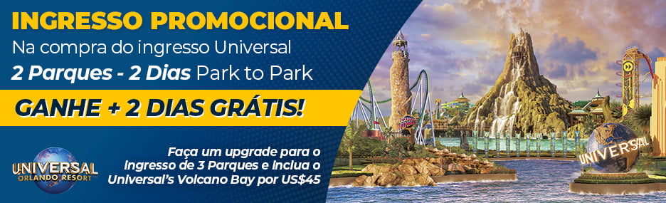 Ingressos Universal Orlando - Viagens Bacanas