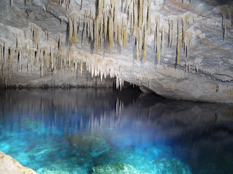 Gruta do Lago Azul em Bonito 