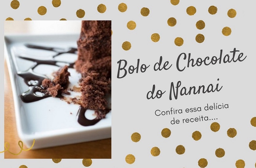 Bolo de chocolate do Nannai Resort 