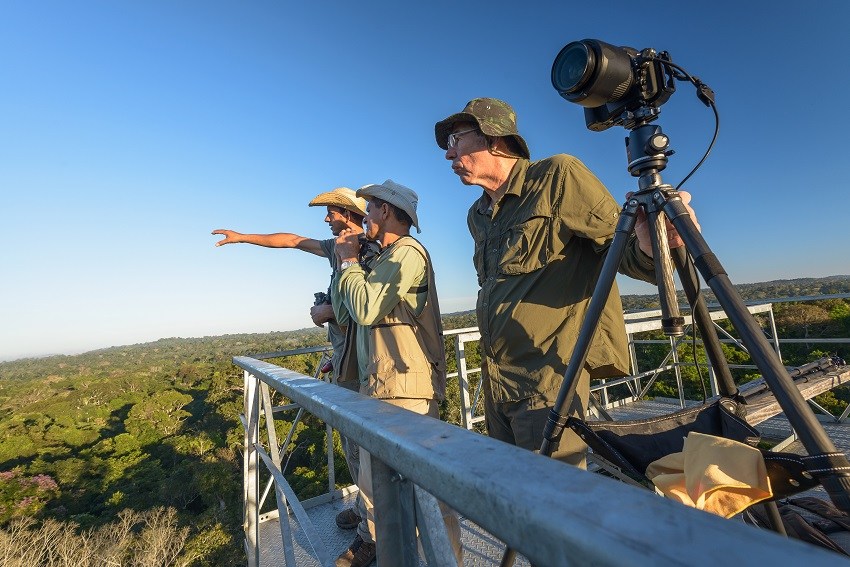 Torre de Observação do Cristalino Lodge - Foto crédito Marcos Amend