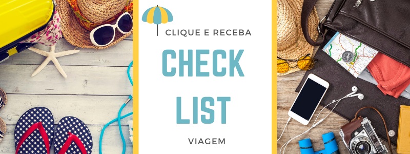 receba um Checklist de Viagem