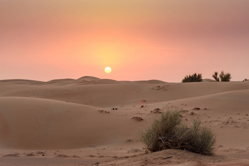 Deserto de Dubai - foto Pixabay