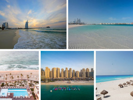 praias de Dubai - fotos divulgação