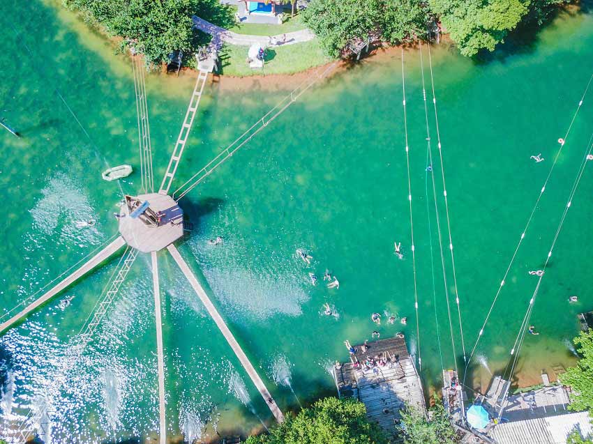 Aqualokko na Nascente Azul - Bonito - foto divulgação