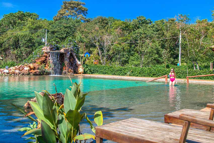 Piscina ecológica na Nascente Azul - Bonito - foto divulgação