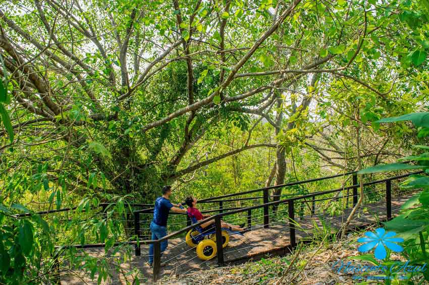 Trilha acessível na Nascente Azul - Bonito - foto divulgação