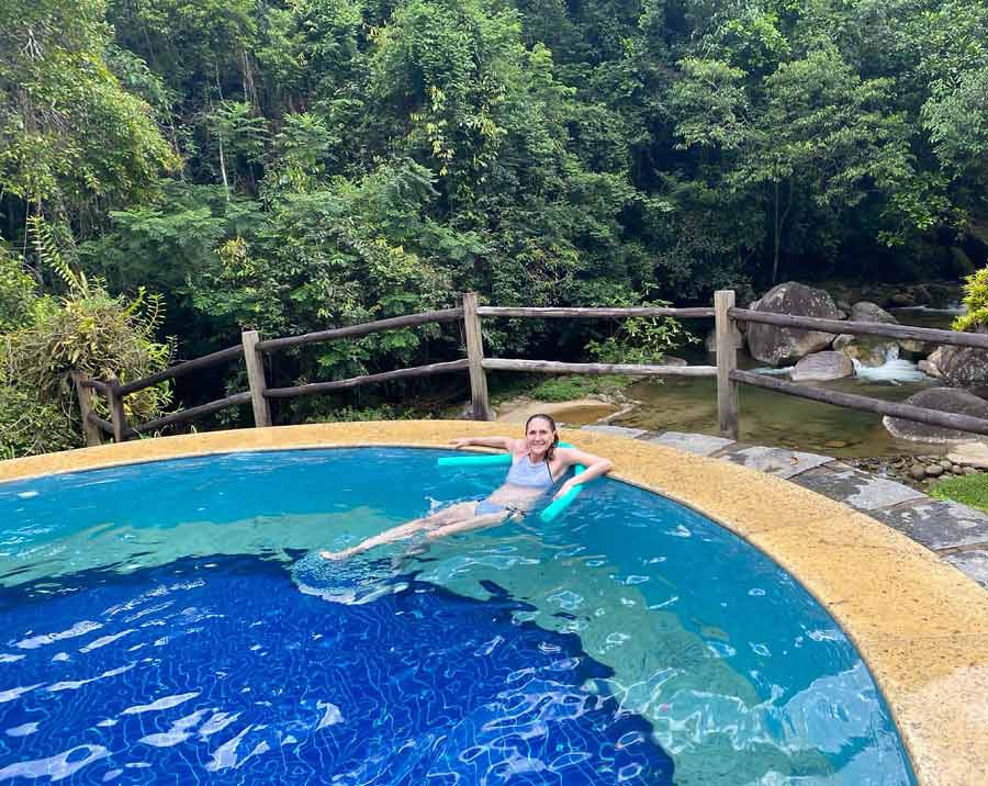 Piscina da Villa São Romão - foto Viagens Bacanas