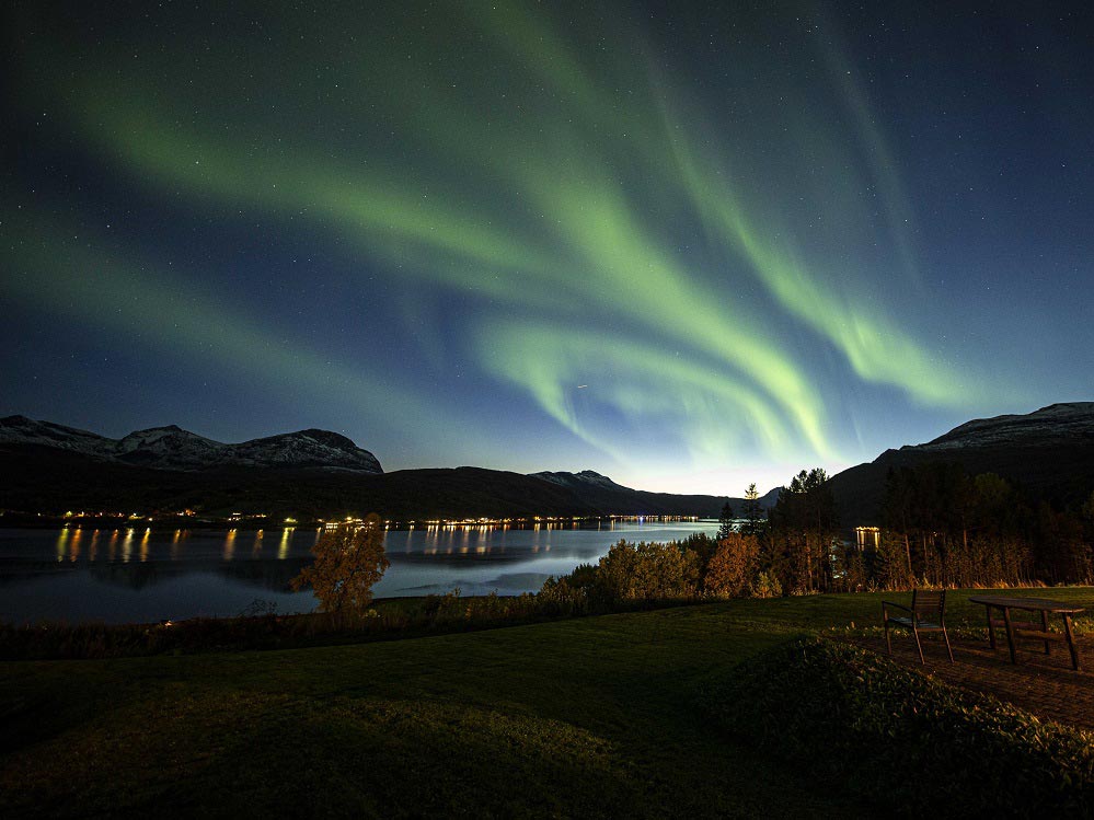 Aurora Boreal na Noruega - foto Marco Brotto