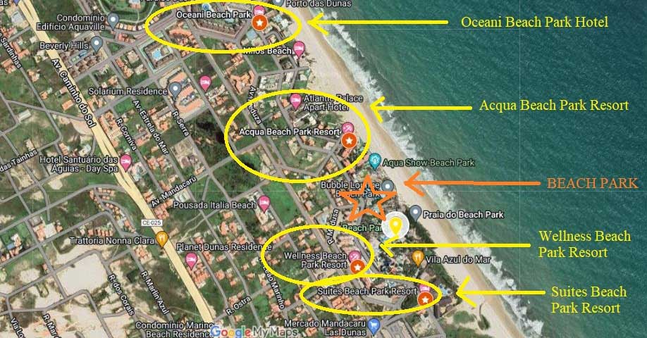 Hotéis no Beach Park