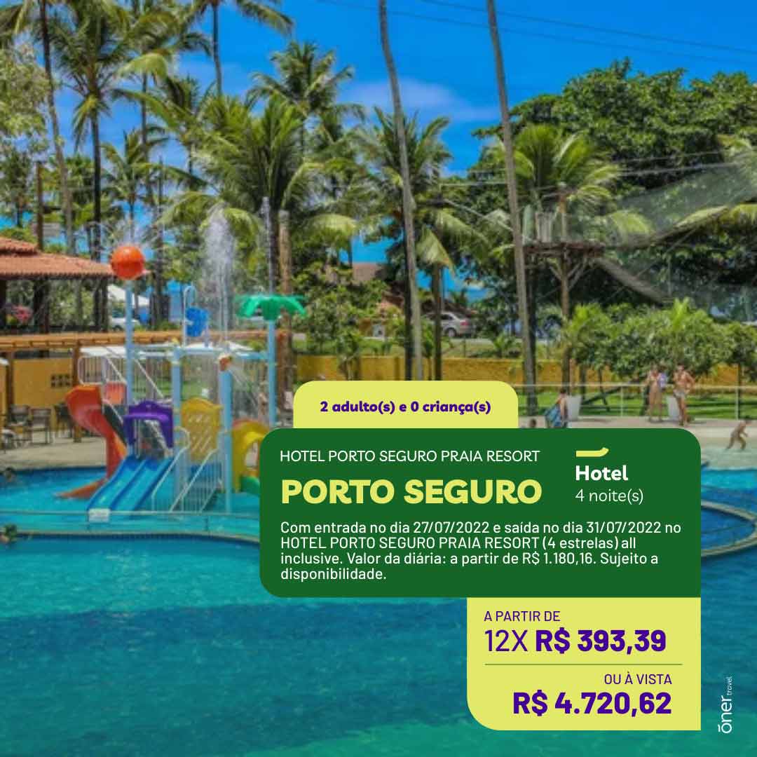 Férias de julho num Resort All Inclusive