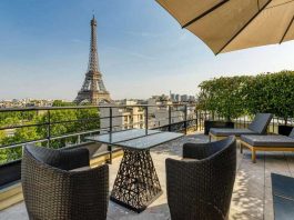 Hotel Shangri-La Paris: luxo e vista para a Torre Eiffel Hotel Shangri-La Paris - foto Booking.com