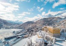 Kulm Hotel St Moritz – um hotel com Spa e vista para o lago Kulm Hotel St. Moritz - foto Booking.com