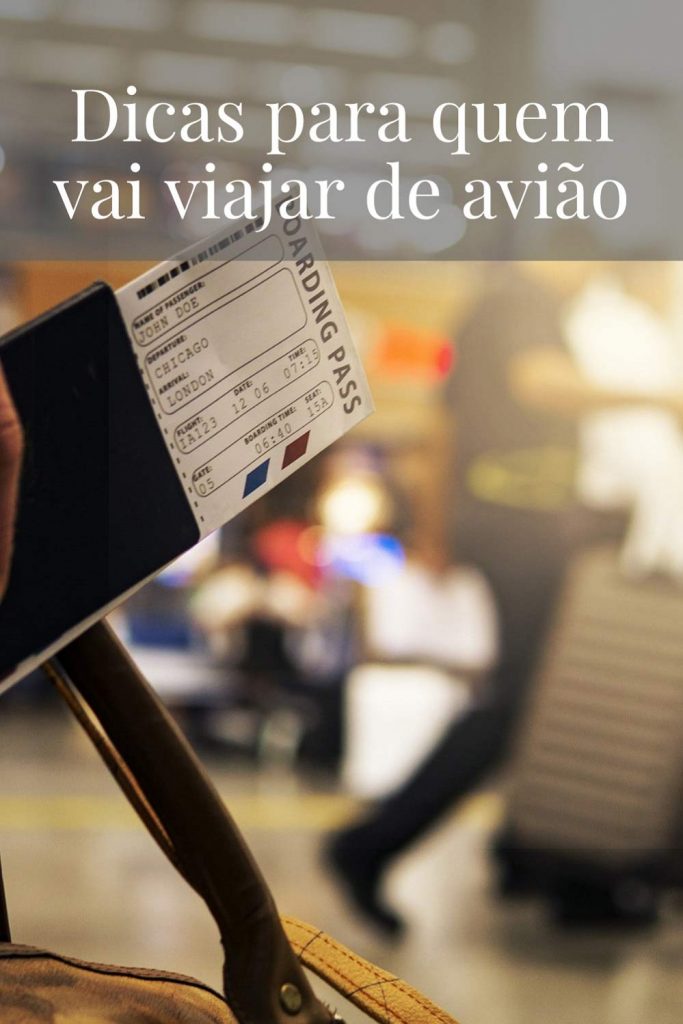 Dicas para viajar de avião - foto Pixabay