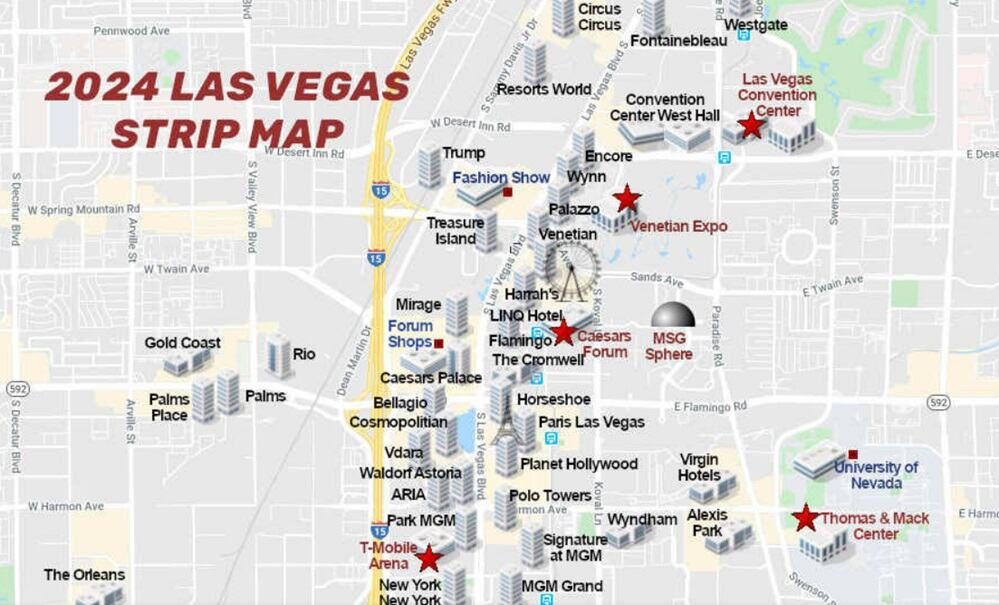 Mapa - imagem de Las Vegas How To
