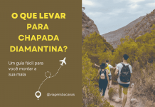 Mala de viagem para Chapada Diamantina – O que Levar para Chapada Diamantina? O que levar para Chapada Diamantina