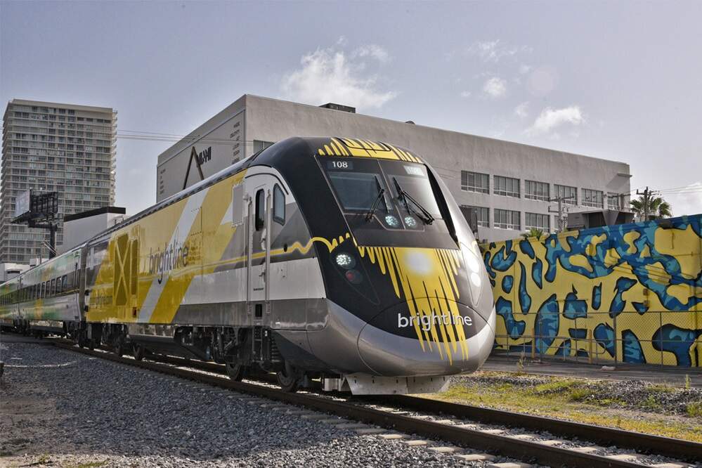 Trem Miami Orlando - foto Brightline