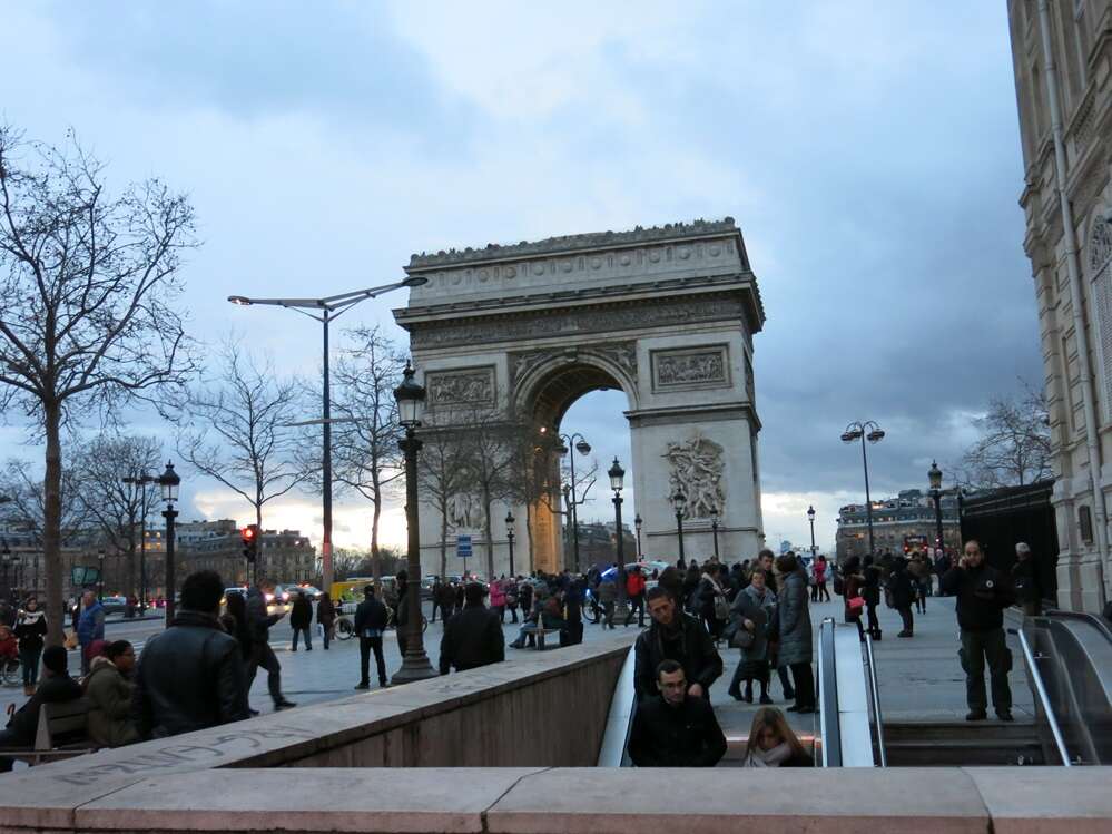 Arco do Triunfo - Paris - foto Viagens Bacanas