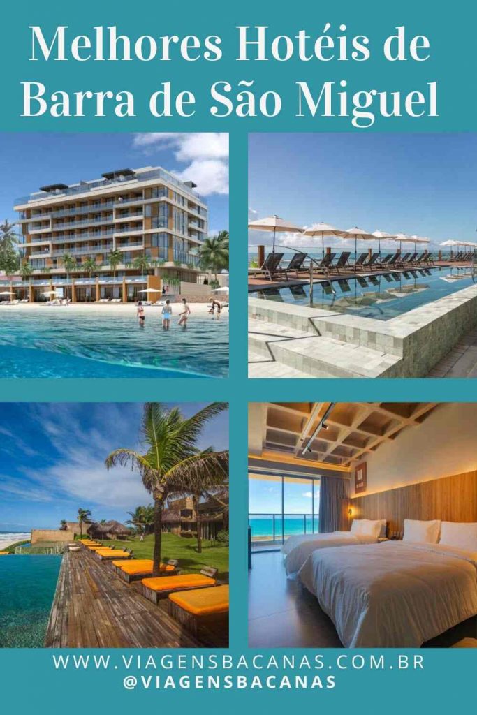 Melhores Hotéis de Barra de São Miguel - Alagoas - Viagens Bacanas - Pin